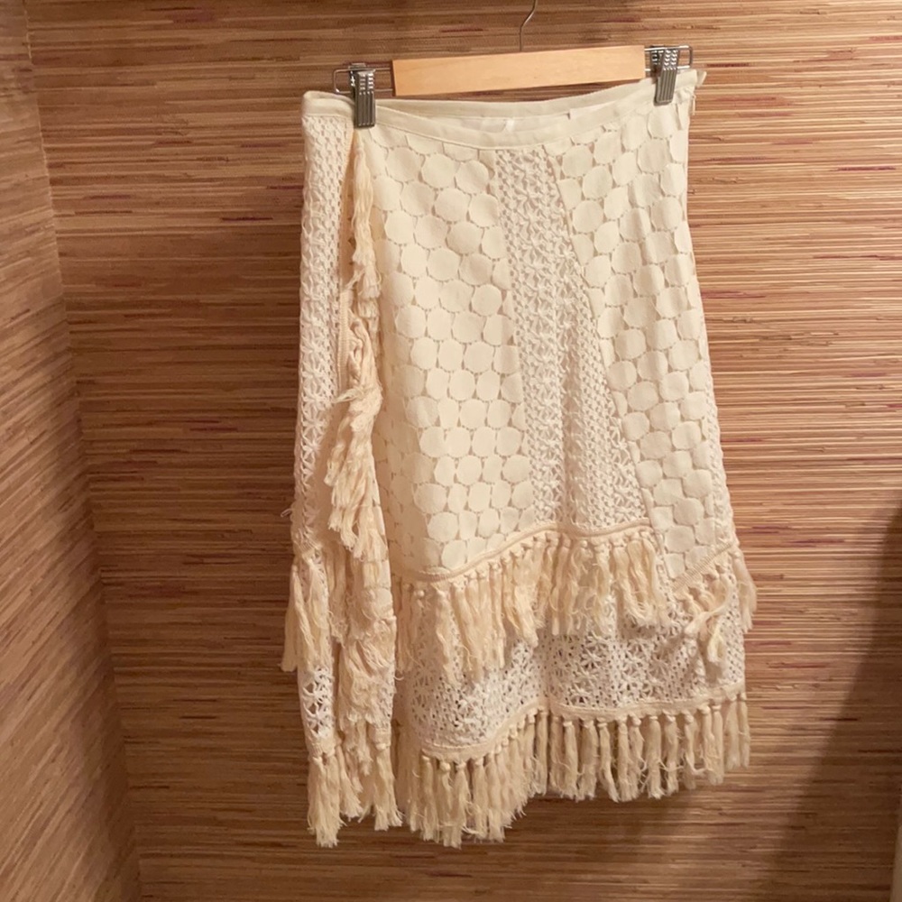 See By Chloe off white skirt